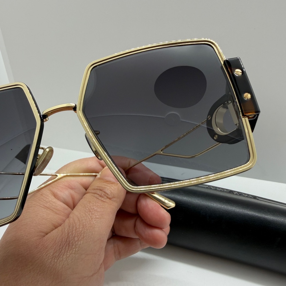 Authentic Christian Dior 30Montaigne SU 58MM Sunglasses Gold - Picture 7 of 10